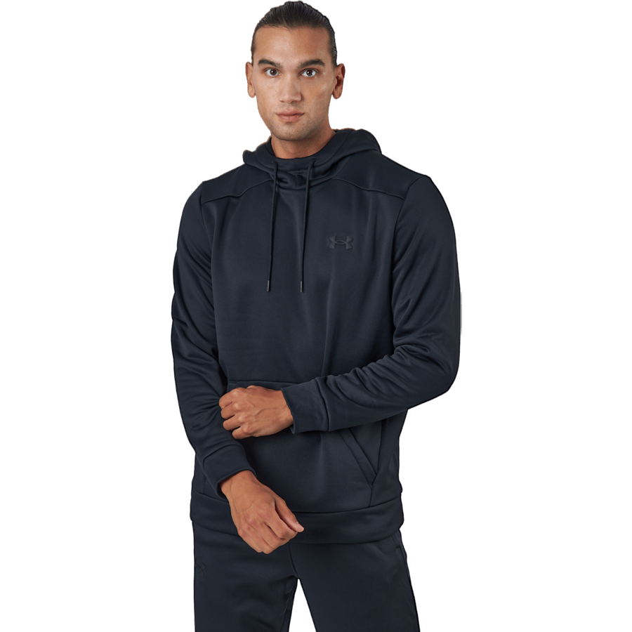 Ua Armour Fleece Hoodie Black