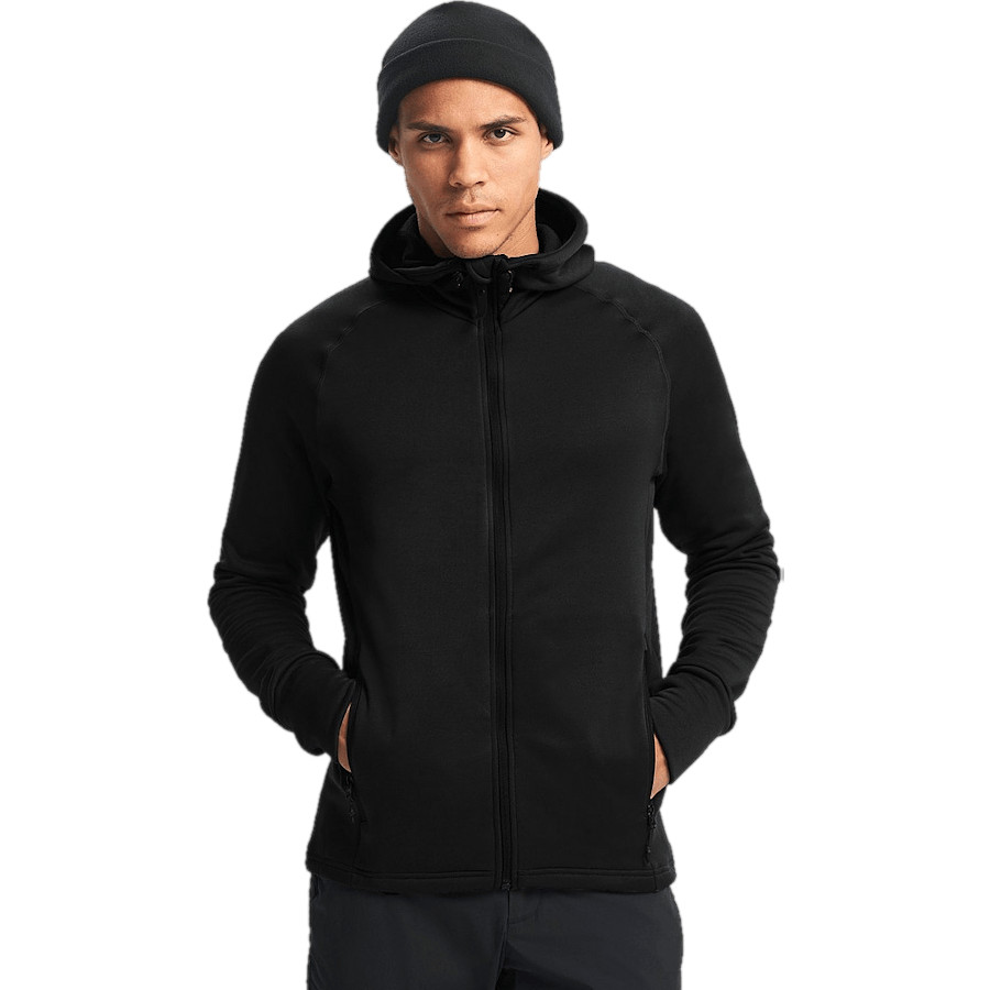 Tech Zip Hood Black