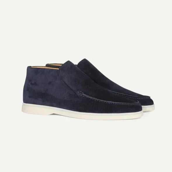 Herr Premium Höga Loafers Slip-On i Mocka