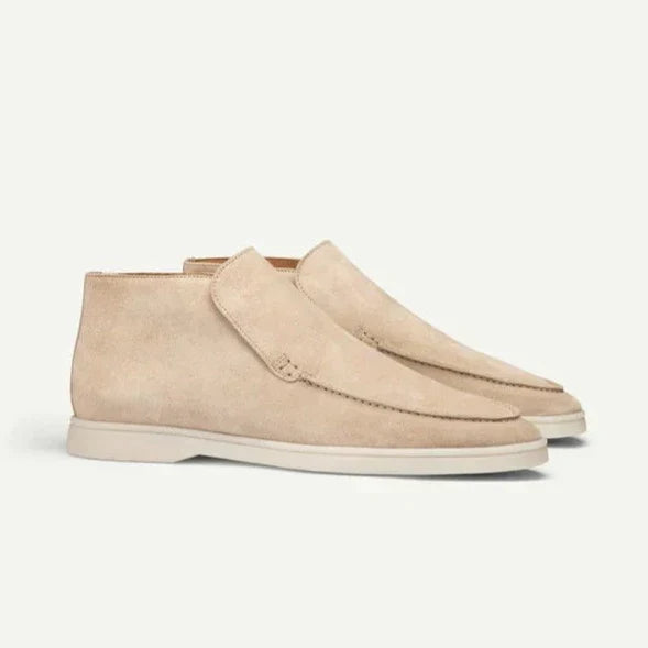 Herr Premium Höga Loafers Slip-On i Mocka