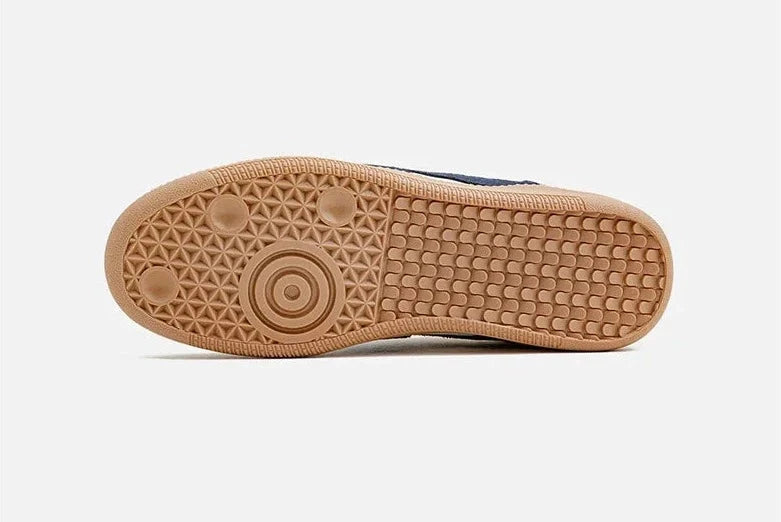 Herr Premium Court Sneaker Vit/Marinblå