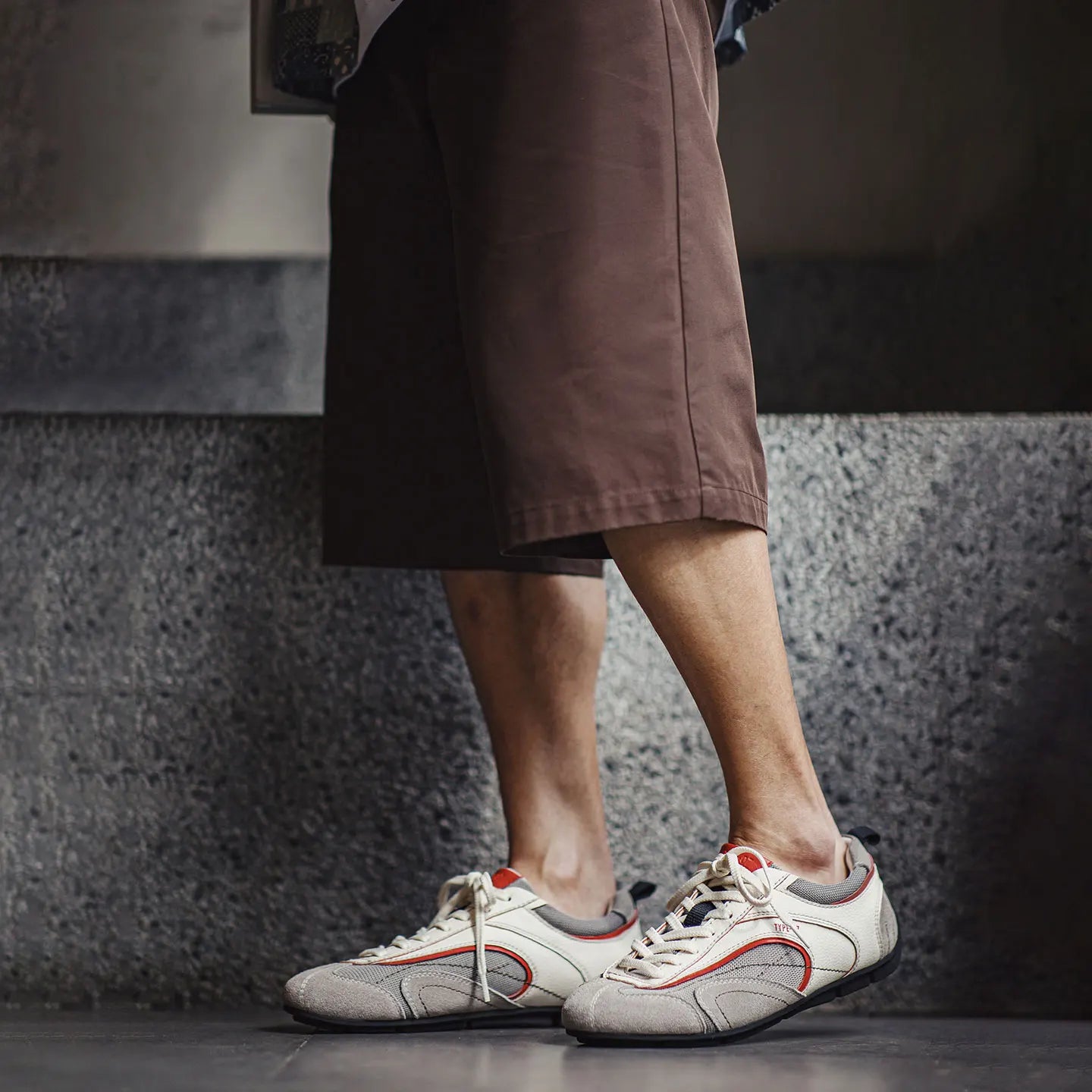 Premium Monaco Runner Sneaker Vintage Vit