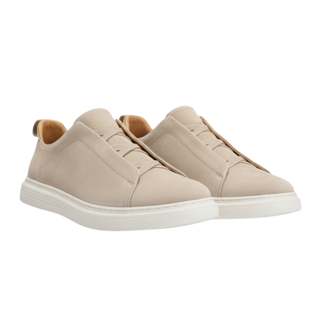 Herr Premium Slip-On Sneaker i Mocka