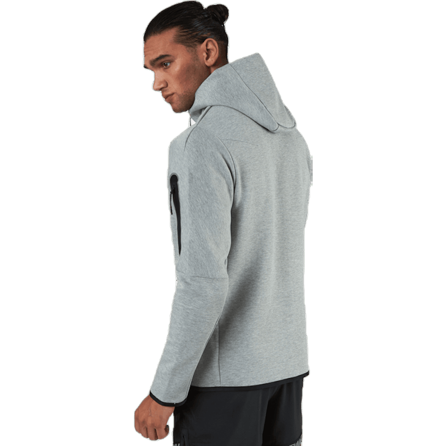 Sportswear Tech Fleece Men's Full-Zip Hoodie DK GREY HEATHER/BLACK