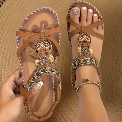 Nada - Ortopediska sandaler i Ibiza-stil för komfort och elegans