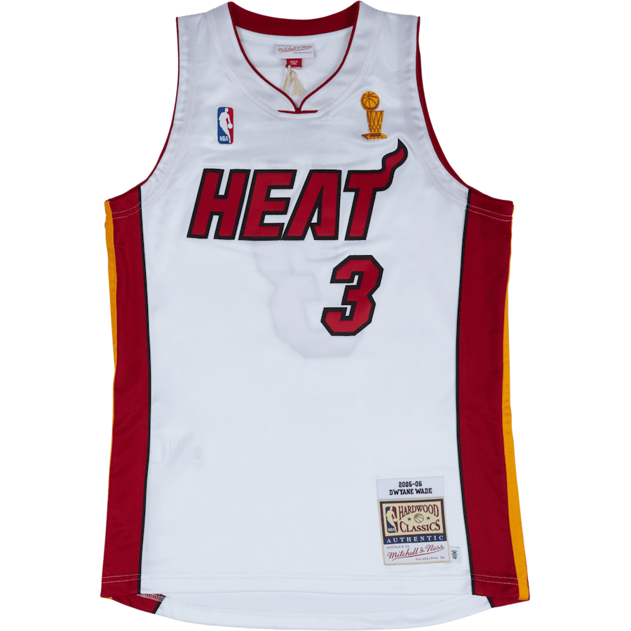 Heat Authentic Jersey Finals Wade