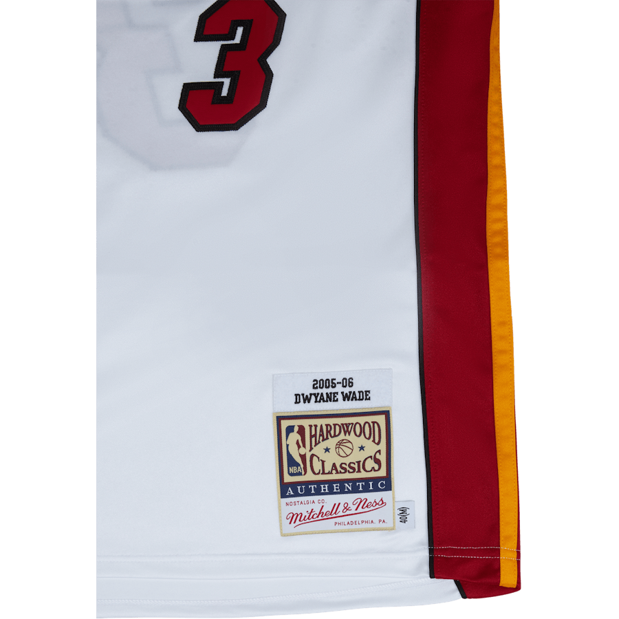 Heat Authentic Jersey Finals Wade