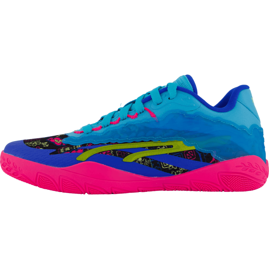 Stewie 3 Midnight In Tokyo Bright Aqua-fluro Pink Pes-pum