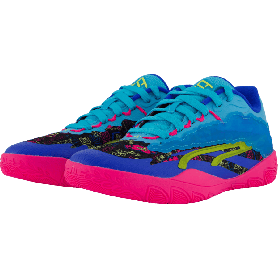 Stewie 3 Midnight In Tokyo Bright Aqua-fluro Pink Pes-pum