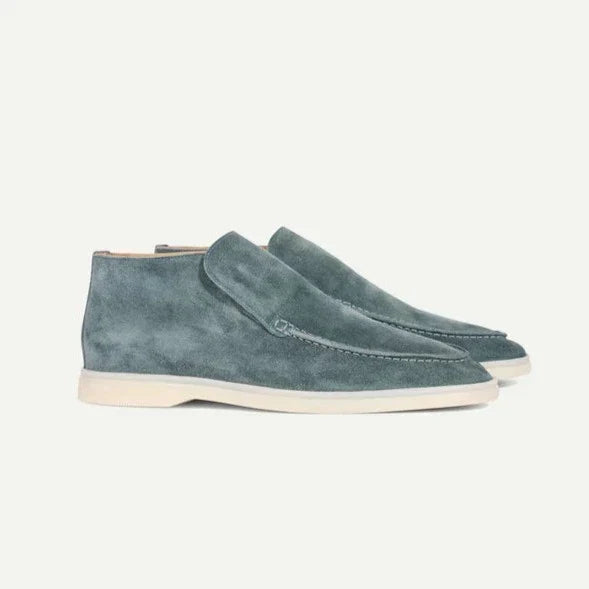 Herr Premium Höga Loafers Slip-On i Mocka