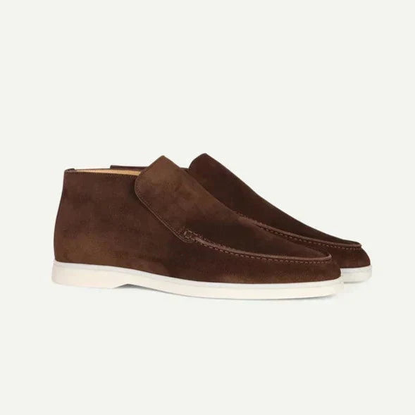 Herr Premium Höga Loafers Slip-On i Mocka