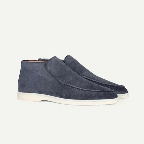 Herr Premium Höga Loafers Slip-On i Mocka