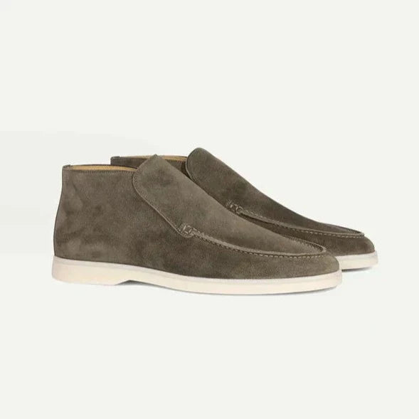 Herr Premium Höga Loafers Slip-On i Mocka