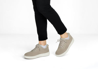 Lena - Beige Lätt och Bekväm Vardagssneaker