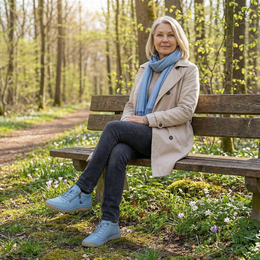 Mila – Bekväma ortopediska sneakers med dragkedja