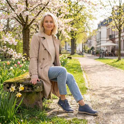 Mila – Bekväma ortopediska sneakers med dragkedja